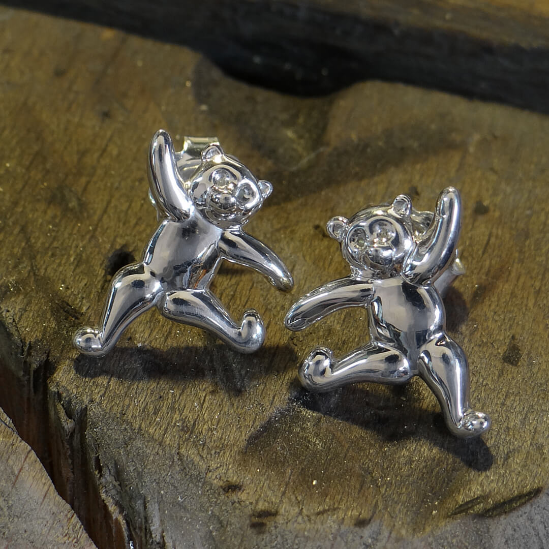 David Jonns Teddy Bear Studs